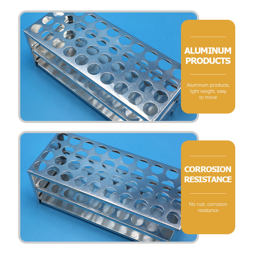 Aluminum Test Tube Rack 40-Hol - огляд і ціна Lab Equipment