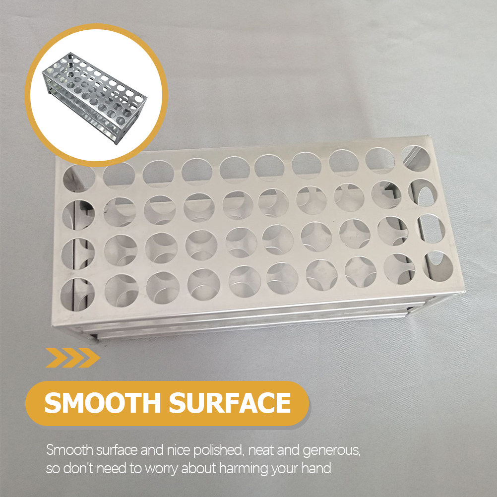Aluminum Test Tube Rack 40-Hol - огляд і ціна Lab Equipment