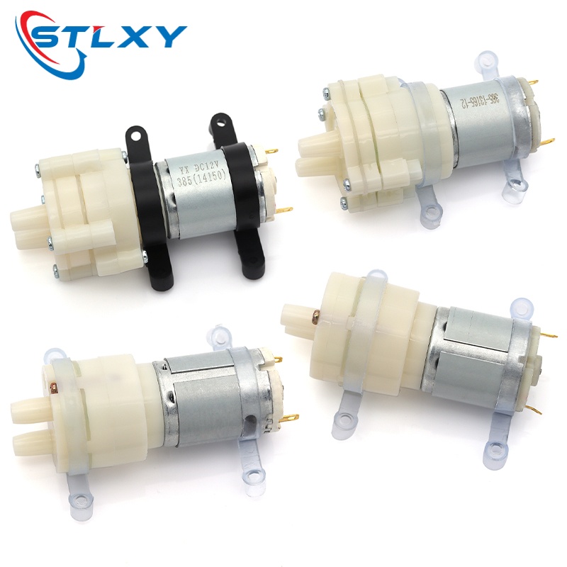 R385 Water Pump 12V Diaphragm  - огляд і ціна Mini Peristaltic Pump 12V